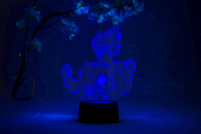 Goku Super Saiyan God Super Saiyan: Kaio-ken Otaku Lamp (Dragon Ball Super)