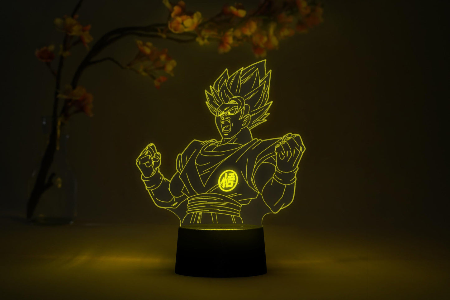 Goku Super Saiyan God Super Saiyan: Kaio-ken Otaku Lamp (Dragon Ball Super)