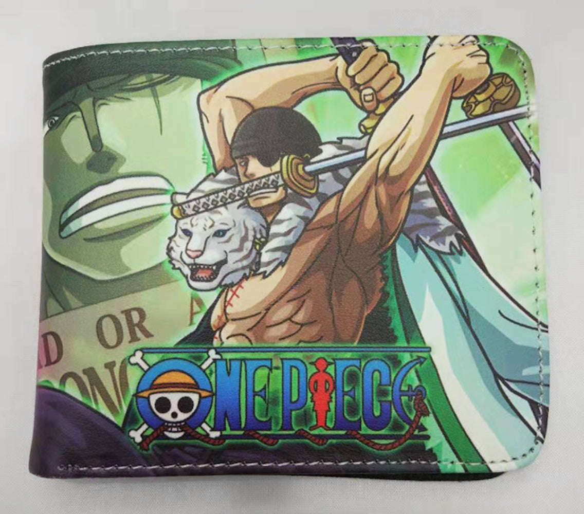One Piece Zoro Wallet Super Anime Store