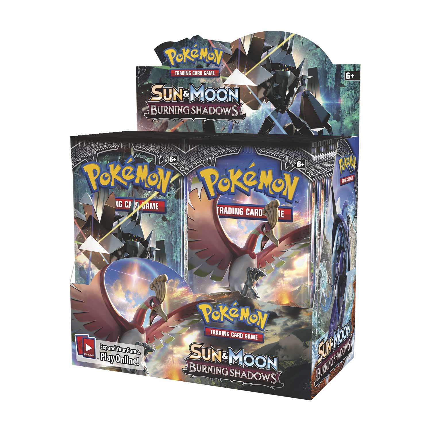 Pokémon TCG: Sun & Moon-Burning Shadows Booster Display Box (36 Packs) Super Anime Store 