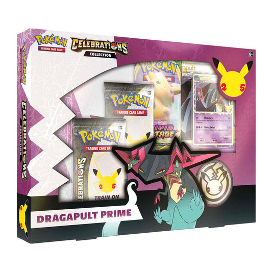 Pokemon TCG: Celebrations Dragapult Prime Collection Case Super Anime Store 