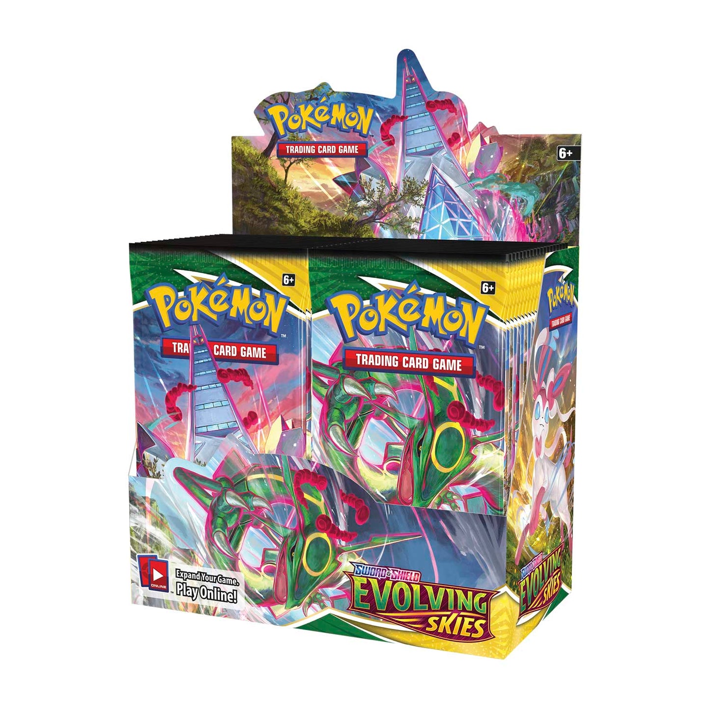 Pokémon TCG: Sword & Shield-Evolving Skies Booster Display Box (36 Packs) Super Anime Store 