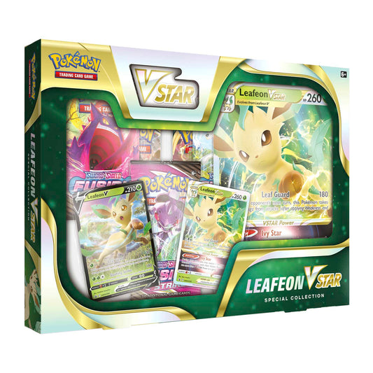 Colección especial Leafeon VSTAR de JCC Pokémon 