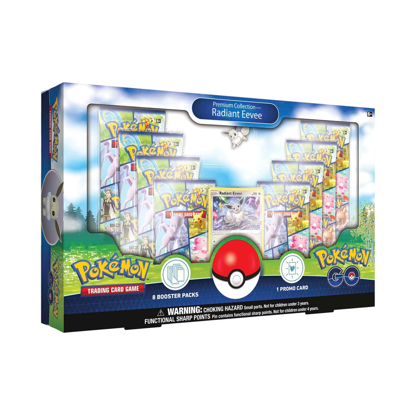 Pokémon-Sammelkartenspiel: Pokémon GO Premium Collection (Strahlendes Evoli)
