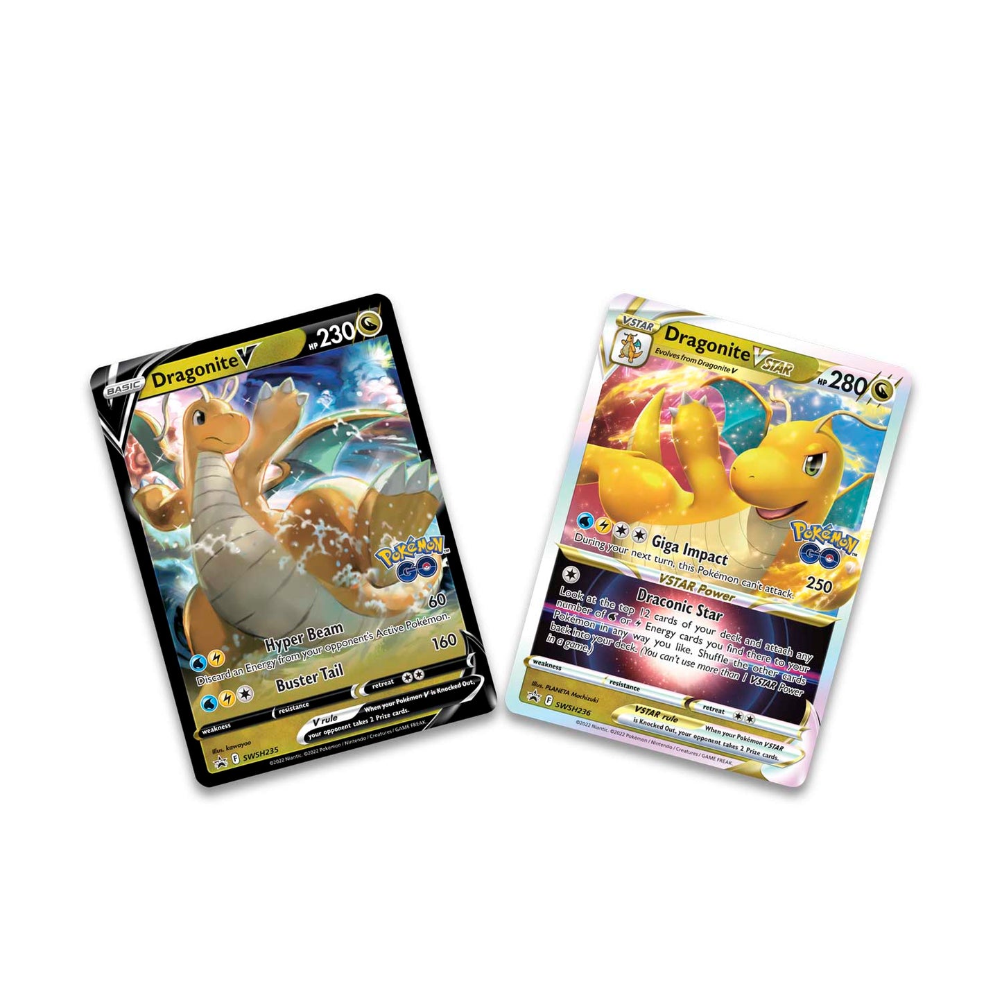 Pokémon TCG: Pokémon GO Premier Deck Holder Collection (Dragonite VSTAR)