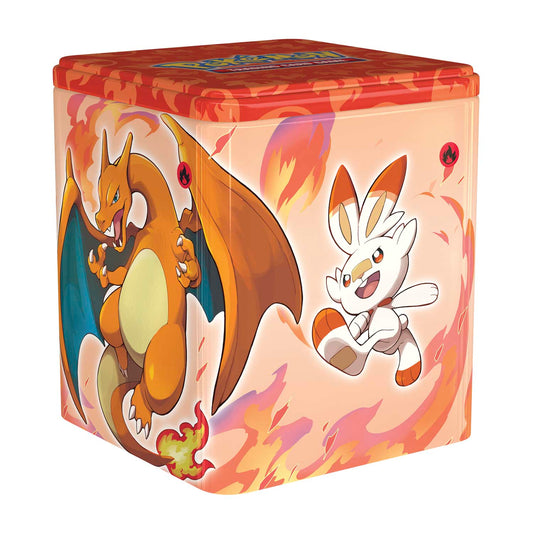 Pokémon TCG: Lata apilable de fuego