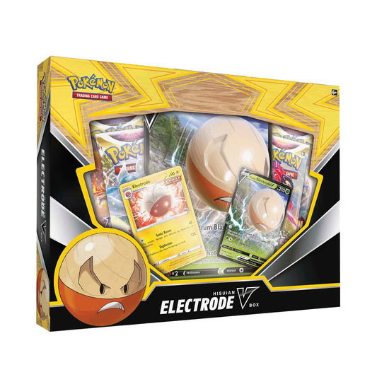 Caja Electrodo V de Hisuian de JCC Pokémon