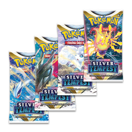 Pokémon TCG: Sword &amp; Shield-Silver Tempest Booster Pack (1 paquete de refuerzo)