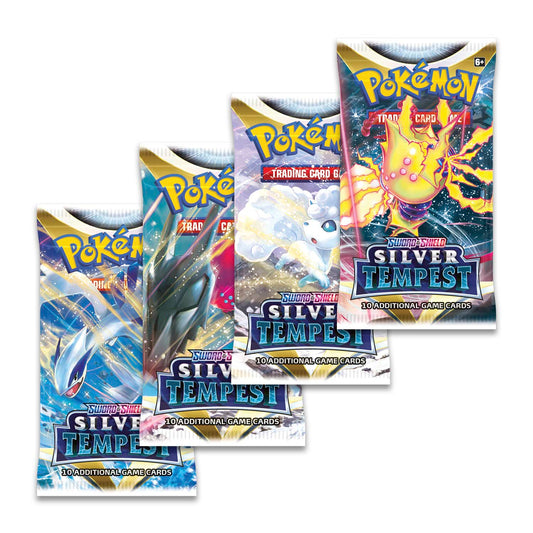 Pokémon-Sammelkartenspiel: Sword & Shield-Silver Tempest Booster Pack (1 Booster Pack)