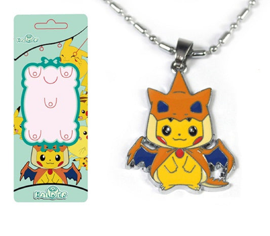 Pikachu Pikachard Necklace - Super Anime Store FREE SHIPPING FAST SHIPPING USA
