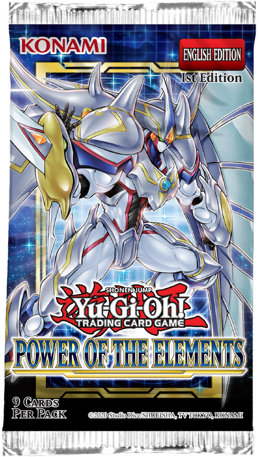 YuGiOh: Power of the Elements Booster Pack (1 Pack)
