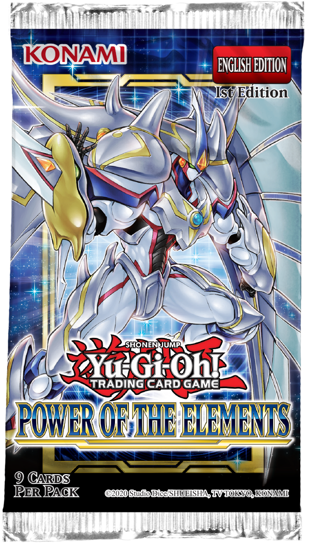 YuGiOh: Power of the Elements Booster Pack (1 Pack)