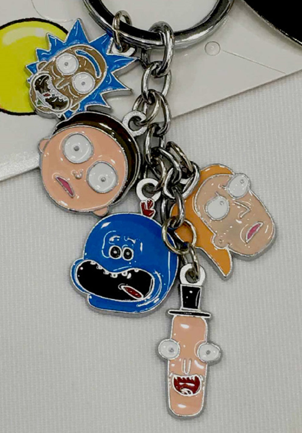 Rick And Morty Keychain - Super Anime Store FREE SHIPPING FAST SHIPPING USA