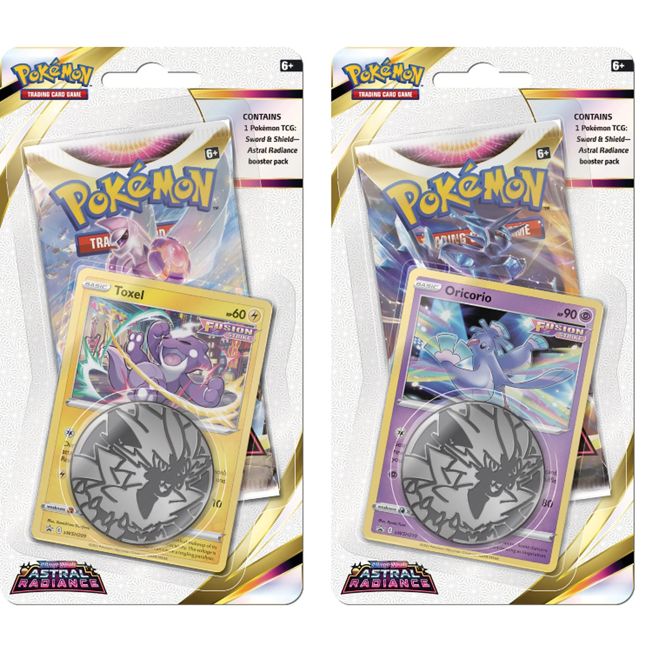 Pokémon TCG: Sword &amp; Shield - Astral Radiance Blister Checklane (1 blíster)