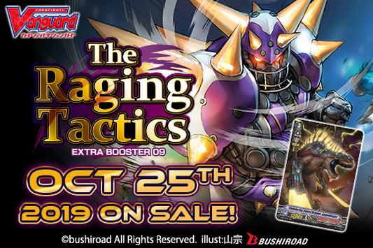 English Edition Cardfight!! Vanguard Extra Booster 09: The Raging Tactics Super Anime Store 
