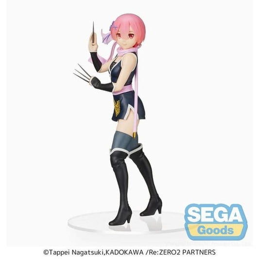 Sega - Re:ZERO -Starting Life in Another World SPM Figure - Ram: Kunoichi Tobi Super Anime Store