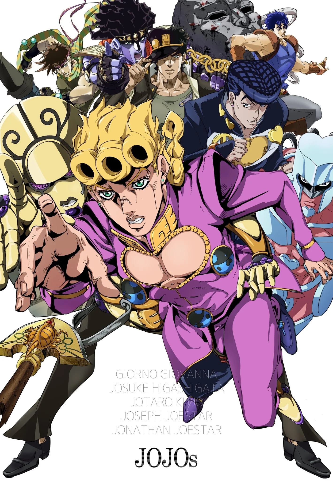 Jojo Bizarre Adventures Wallscroll 291