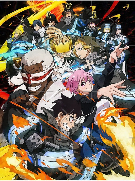 Fire Force Wallscroll
