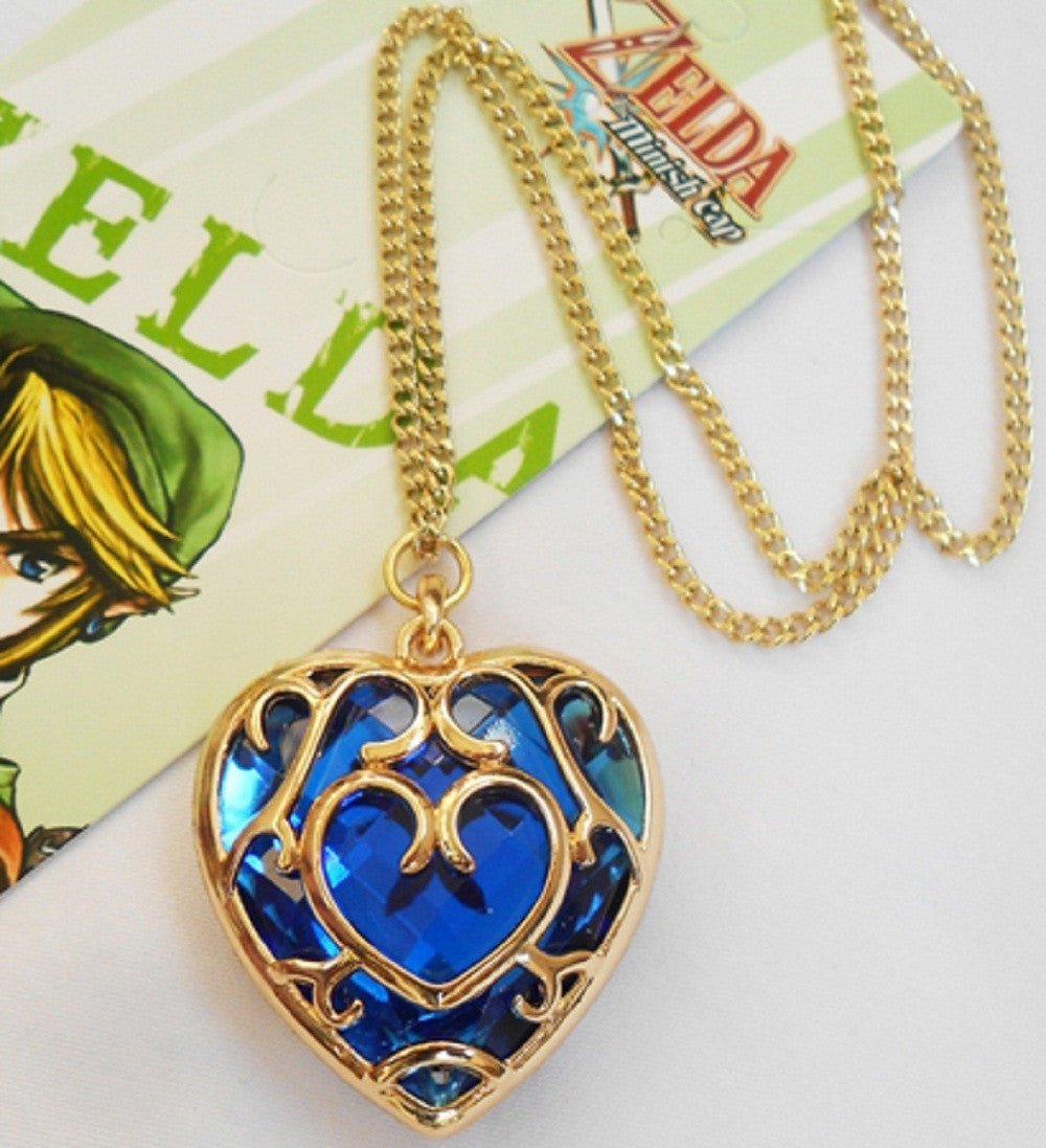 The Legend of Zelda Heart Necklace - Super Anime Store