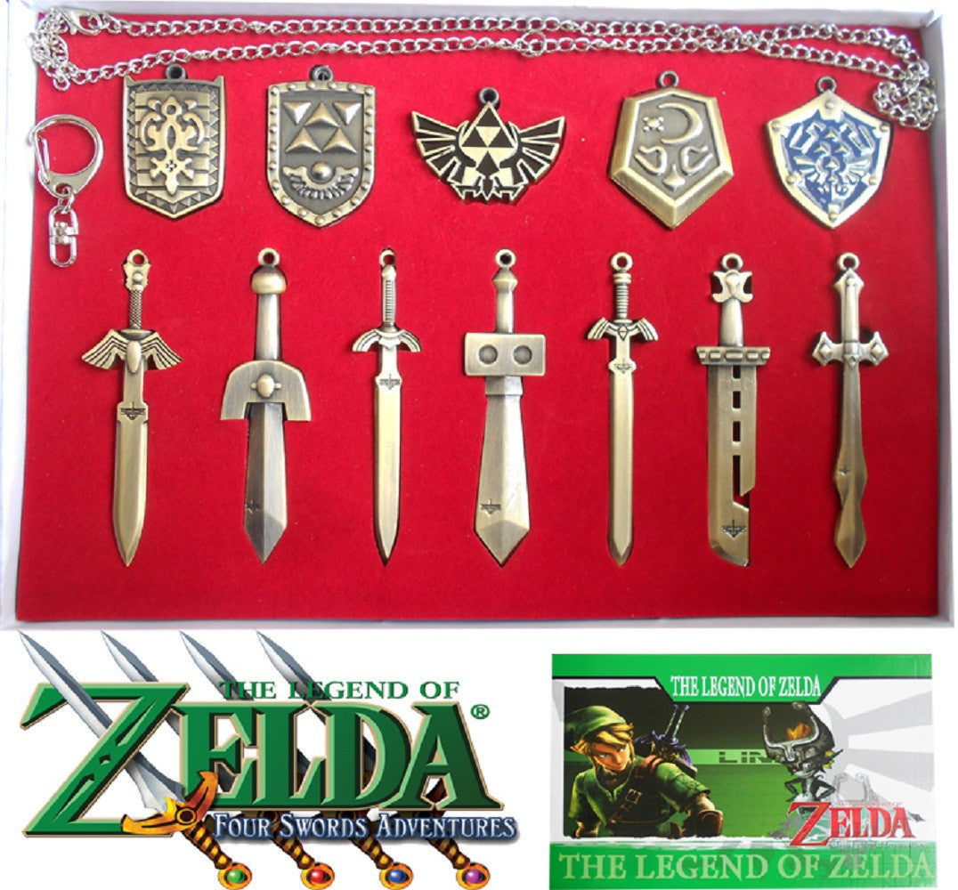 The Legend of Zelda Necklace Set - Super Anime Store