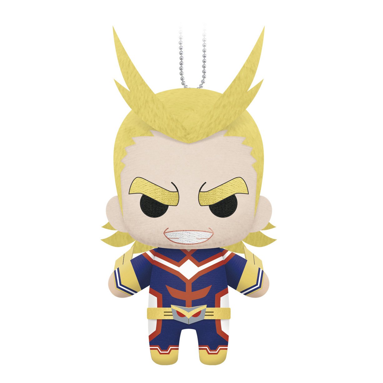 Little Buddy My Hero Academia All Might Plush Dangler 6" - Super Anime Store FREE SHIPPING FAST SHIPPING USA