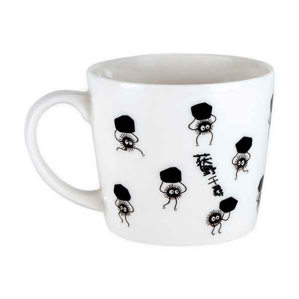 Mysterious Color Changing Teacup Mug with No Face and Soots "Spirited Away", Benelic Super Anime Store