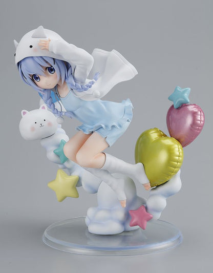 Sol International is The Order a Rabbit? Bloom: Chino (Tippy Hoodie Ver.) 1:6 Scale PVC Figure