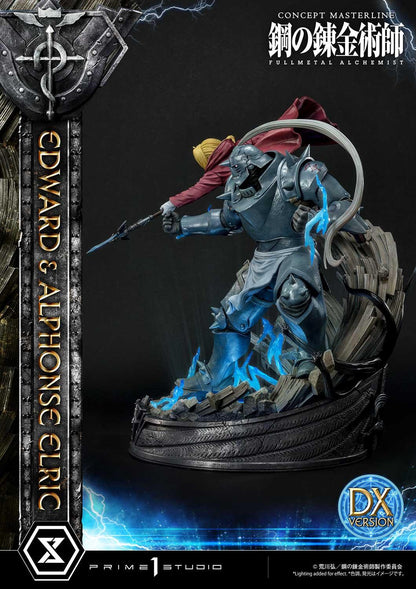 Concepto Masterline Fullmetal Alchemist Edward &amp; Alphonse Elric Estatua Edición Deluxe