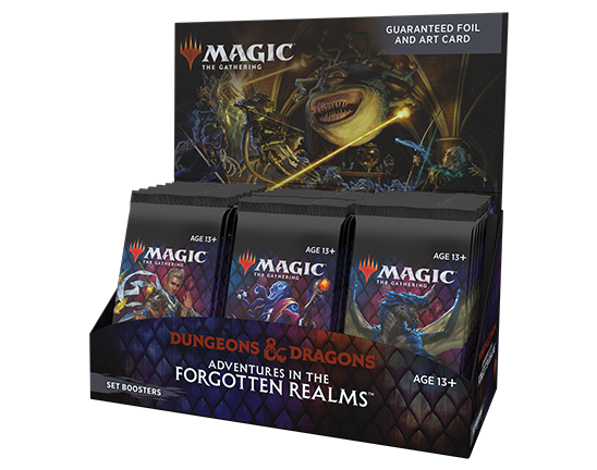 Magic The Gathering Adventures in the Forgotten Realms Draft Booster Pack Super Anime Store 