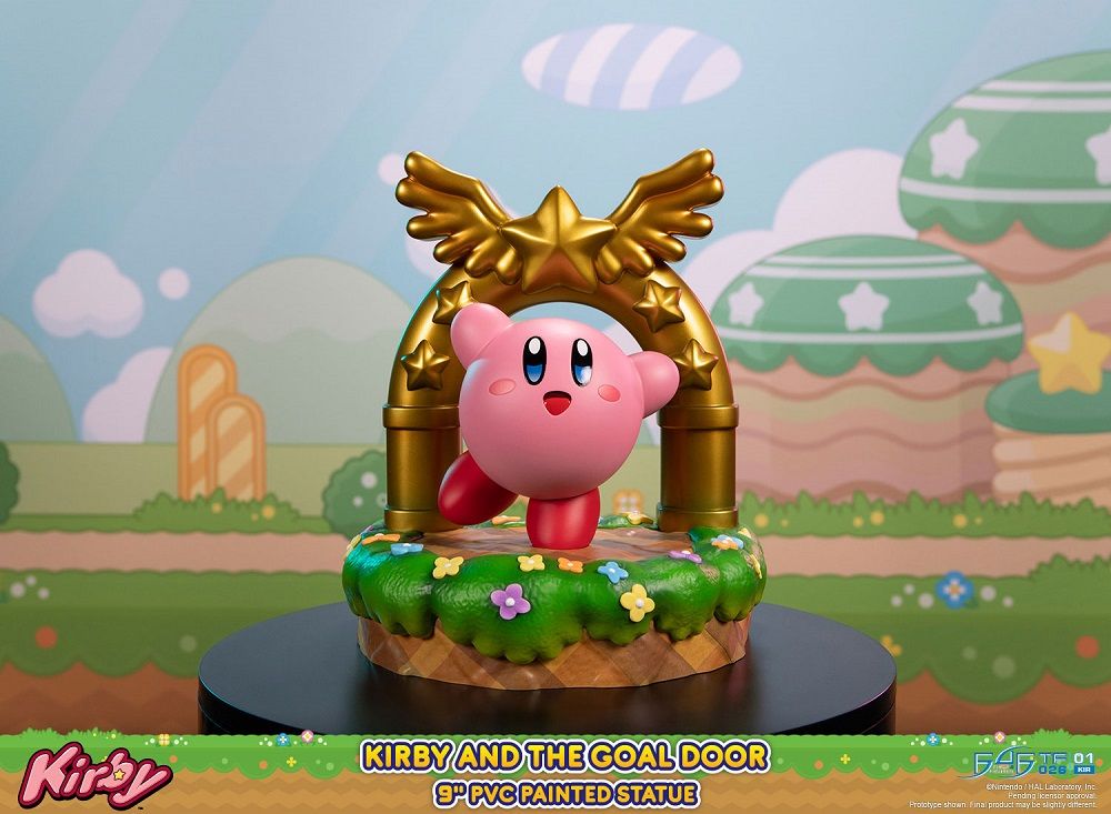 F4F Kirby y la figura de la estatua de PVC Goal Door (edición estándar)