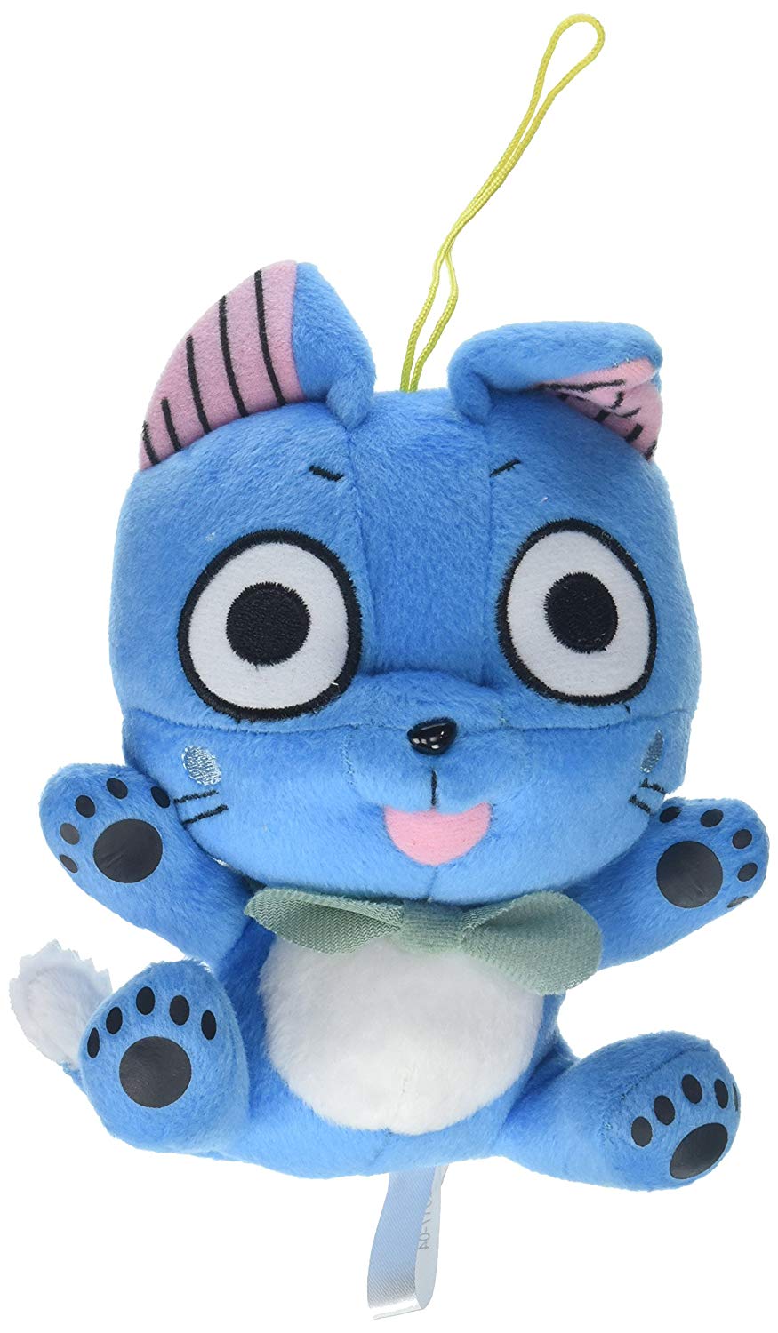 Great Eastern Animation Fairy Tail Small Sitting Happy Plush Doll - Super Anime Store FREE SHIPPING FAST SHIPPING USA