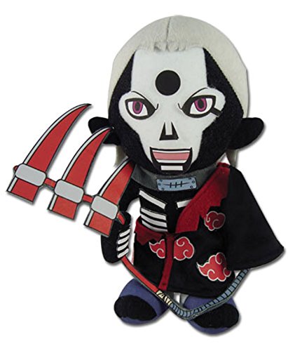 Great Eastern Official Naruto Shippuden: Grim Reaper Hidan 10" Plush Doll - Super Anime Store FREE SHIPPING FAST SHIPPING USA