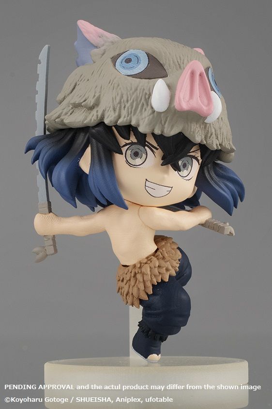 Chibi Masters Demon Slayer Kimetsu No Yaiba Giyu Inosuke Hashibira Figure