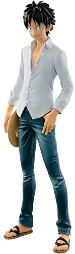 Banpresto One Piece Monkey D. Luffy Jeans Freak Series The Last Word Figure, 7.8" - Super Anime Store FREE SHIPPING FAST SHIPPING USA