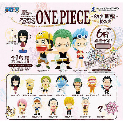 One Piece Childhood Series 2 Mini Figure Mini Big Head Random Box - Super Anime Store FREE SHIPPING FAST SHIPPING USA