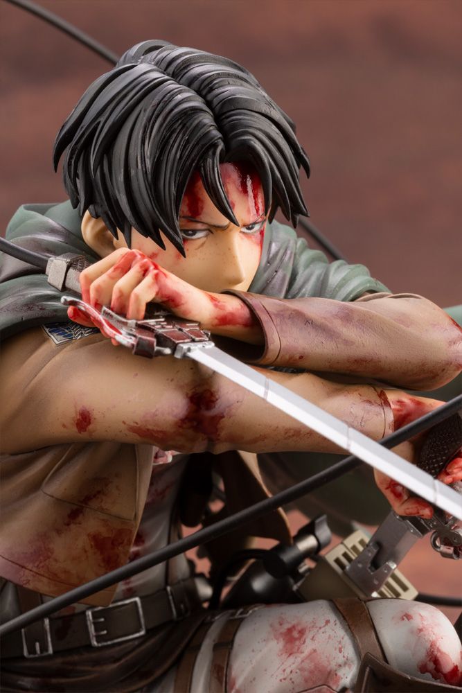 ATTACK ON TITAN LEVI FORTITUDE VER. ARTFX J 1/7 Scale Figure