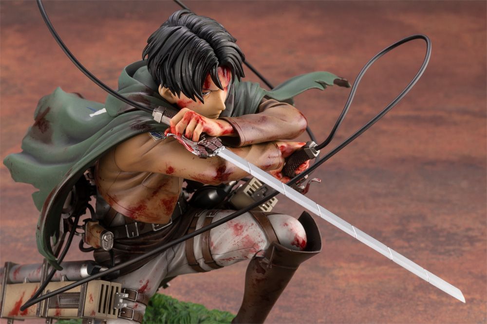 ATTACK ON TITAN LEVI FORTITUDE VER. ARTFX J 1/7 Scale Figure