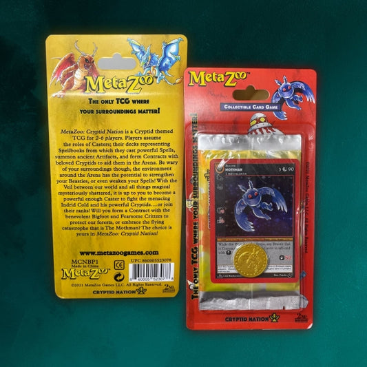 MetaZoo TCG: Cryptid Nation Blister Booster Pack 2nd Edition Super Anime Store 