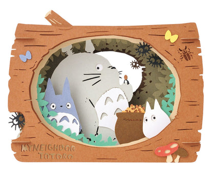 Totoro in Log "My Neighbor Totoro" Ensky Paper Theater Super Anime Store