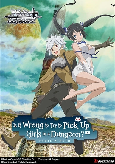 Weiss Schwarz: Is it Wrong to pick up Girls in the Dungeon: Booster Pack (1 Pack)
