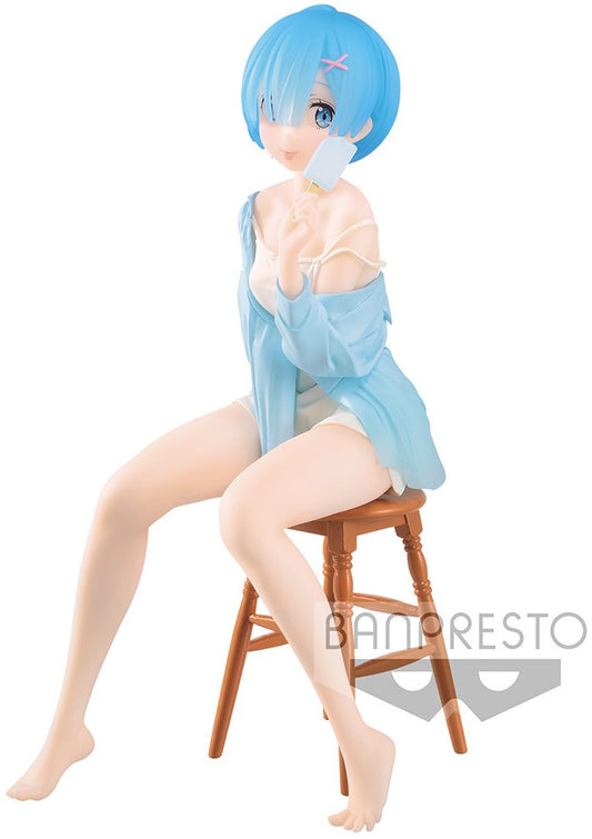 Banpresto Re:Zero -Starting Life in Another World- - Relax time - REM Summer ver. Figure Super Anime Store 