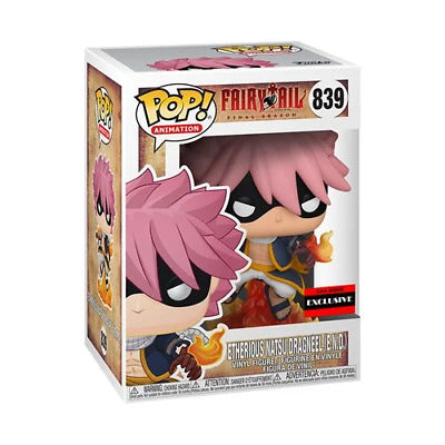 Funko POP 839: Fairy Tail Etherious Natsu Dragneel E.N.D. AAA Anime Exclusive Figure Super Anime Store