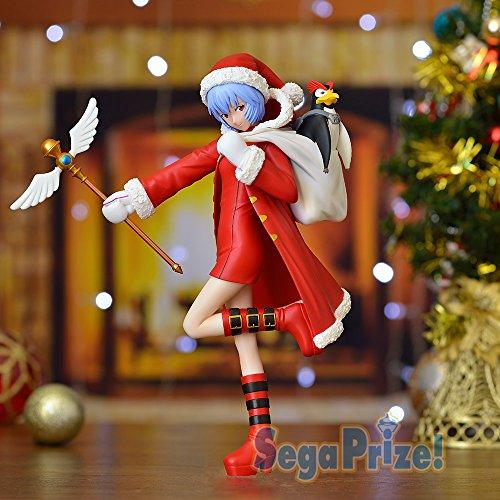 Sega Evangelion Christmas Ver. 1.5 Rei Ayanami PM Figure - Super Anime Store FREE SHIPPING FAST SHIPPING USA