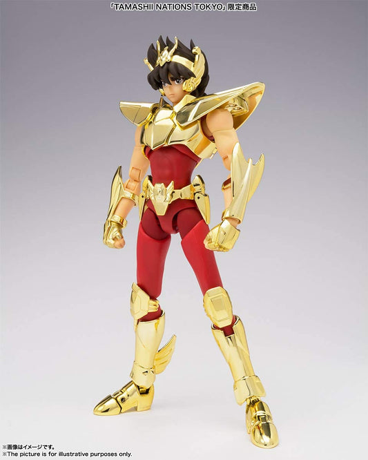 Bandai Saint Cloth Myth EX Pegasus Seiya (Newly Born Saint Cloth) ~ Golden Limited Edition Figure ~ - Super Anime Store FREE SHIPPING FAST SHIPPING USA