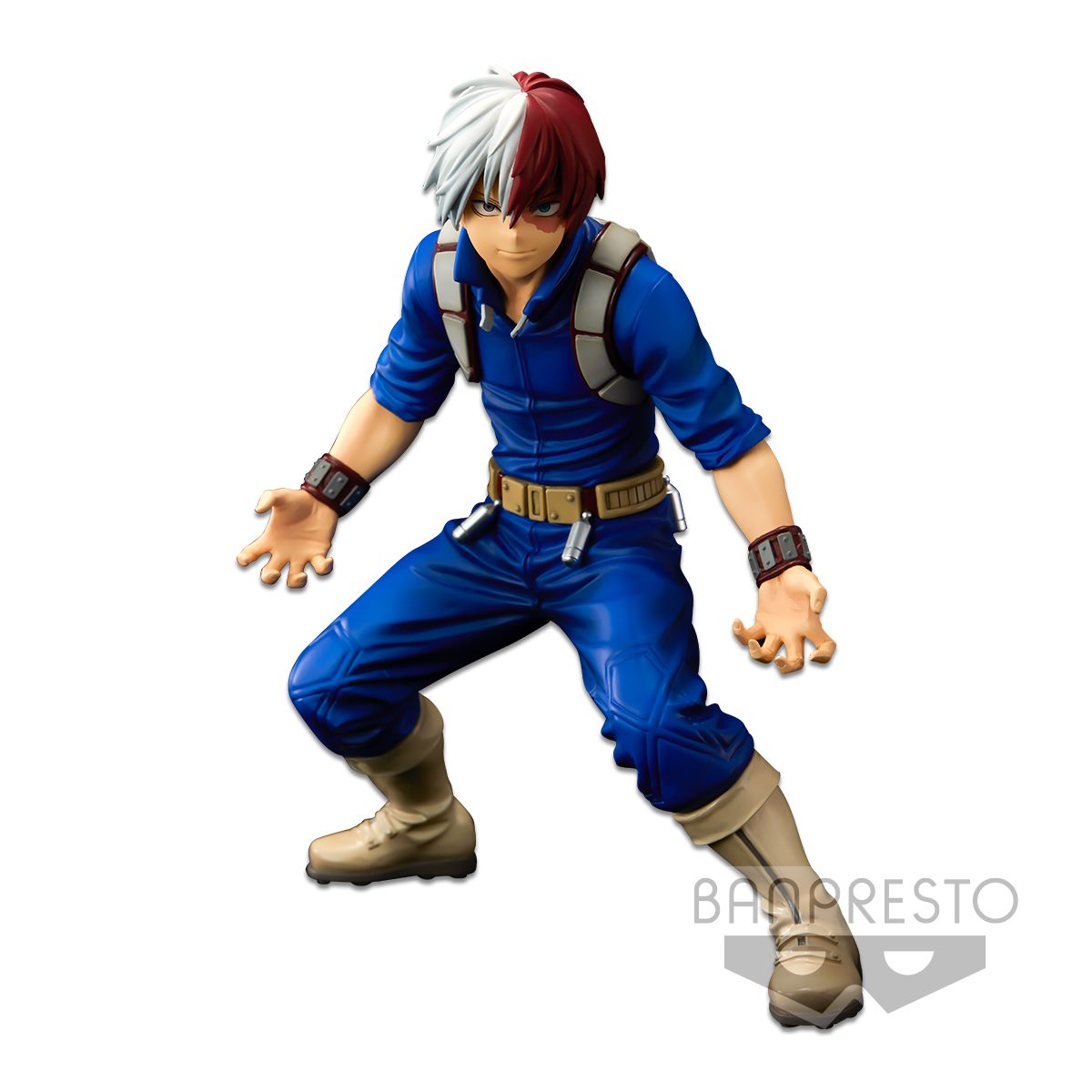 My Hero Academia Banpresto World Figure Coliseo Modeling Academy Super Master Stars Piece The Shoto Todoroki [The Brush] Figura