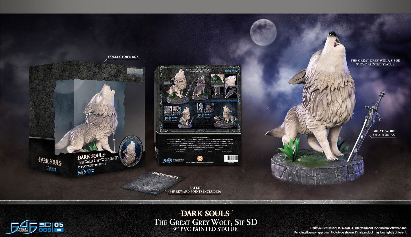 Dark Souls - The Great Grey Wolf Sif Standard Edition Figure