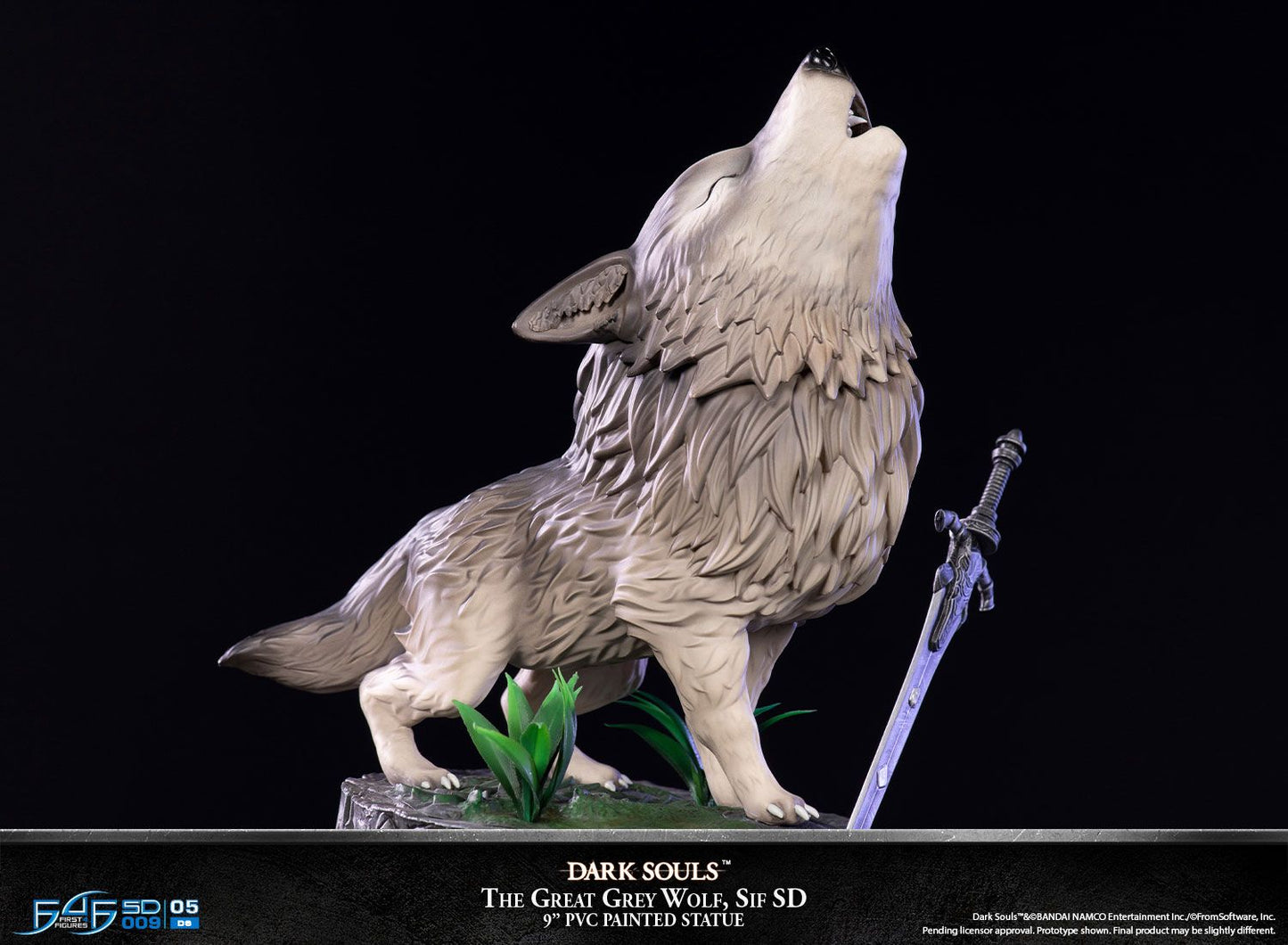 Dark Souls - The Great Grey Wolf Sif Standard Edition Figure