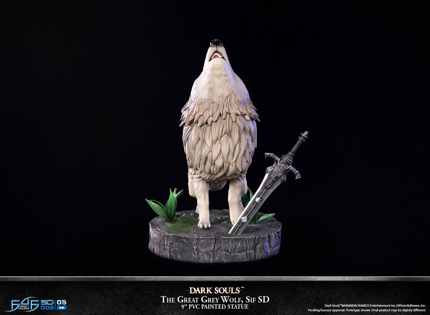 Dark Souls - The Great Grey Wolf Sif Standard Edition Figure