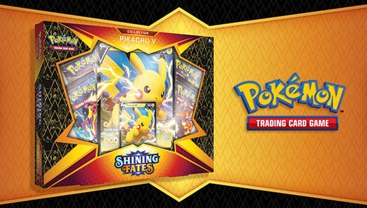Pokémon TCG: Shining Fates Collection- Pikachu V Box Super Anime Store 
