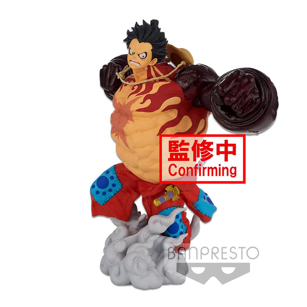 One Piece World Figure Colosseum 3 Super Master Stars Piece The Monkey D Luffy Gear 4 Two Dimensions Figure
